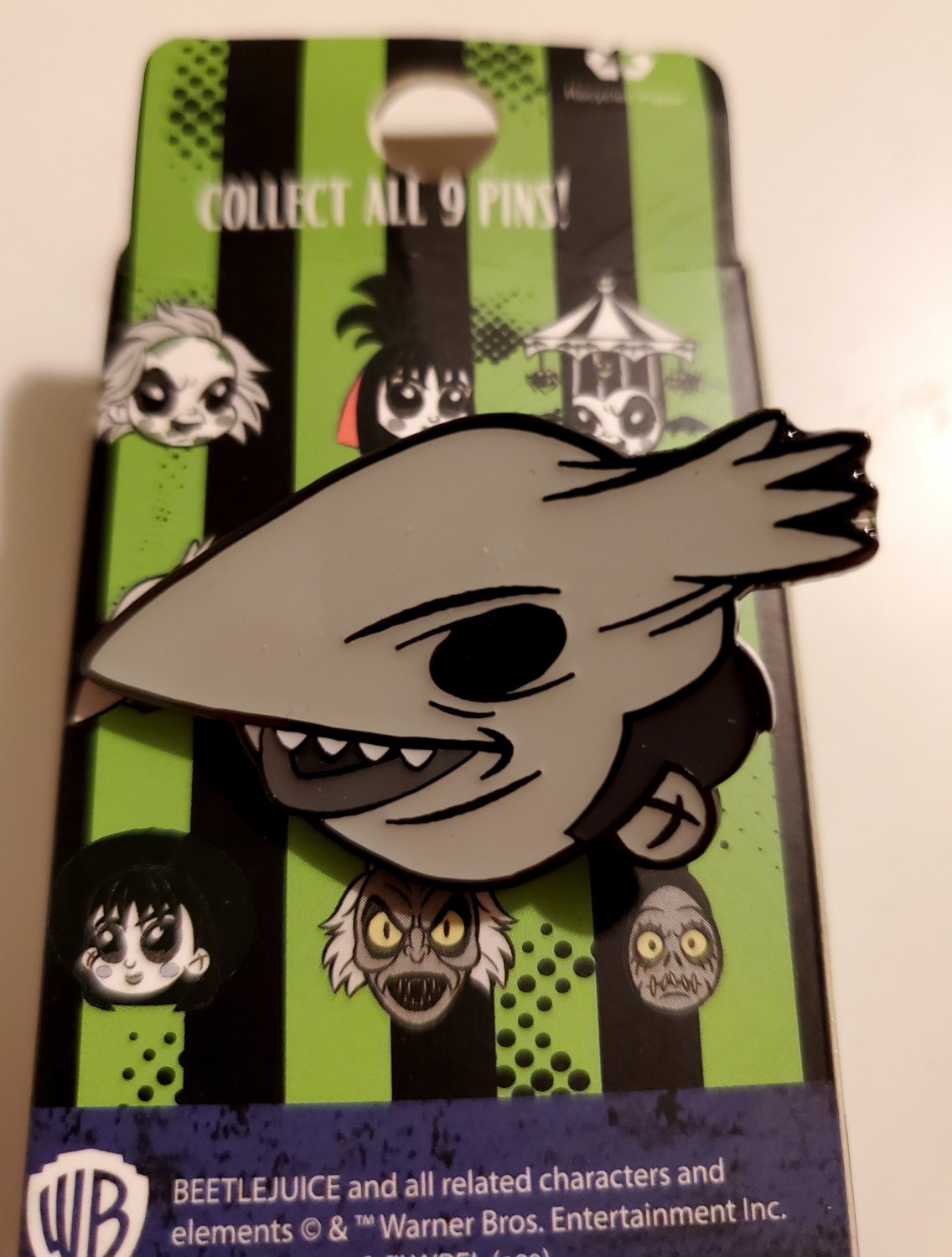 Loungefly Beetlejuice enamel pin Adam Maitland Horror lapel blind box