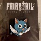 Fairy tail enamel pin final season anime lapel blue cat