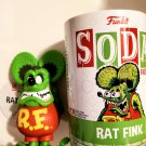 Funko soda Rat Fink figure LE 1/6250 Big Daddy Roth Hot rod