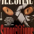 Superstitions Rl Stine Horror paperback book Paperbacks from hell 1st pb edition 1996