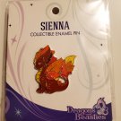 Rare Dragons and Beasties Sienna pin Autumn Leaf Dragon enamel pin lapel