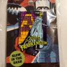 Bride of Frankenstein pin horror Universal monsters lapel collectible glow in dark