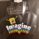 Spongebob Squarepants enamel pin Imagine rainbow Nickelodeon