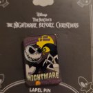 Horror poster Jack Skellington pin Nightmare before Christmas enamel pin lapel