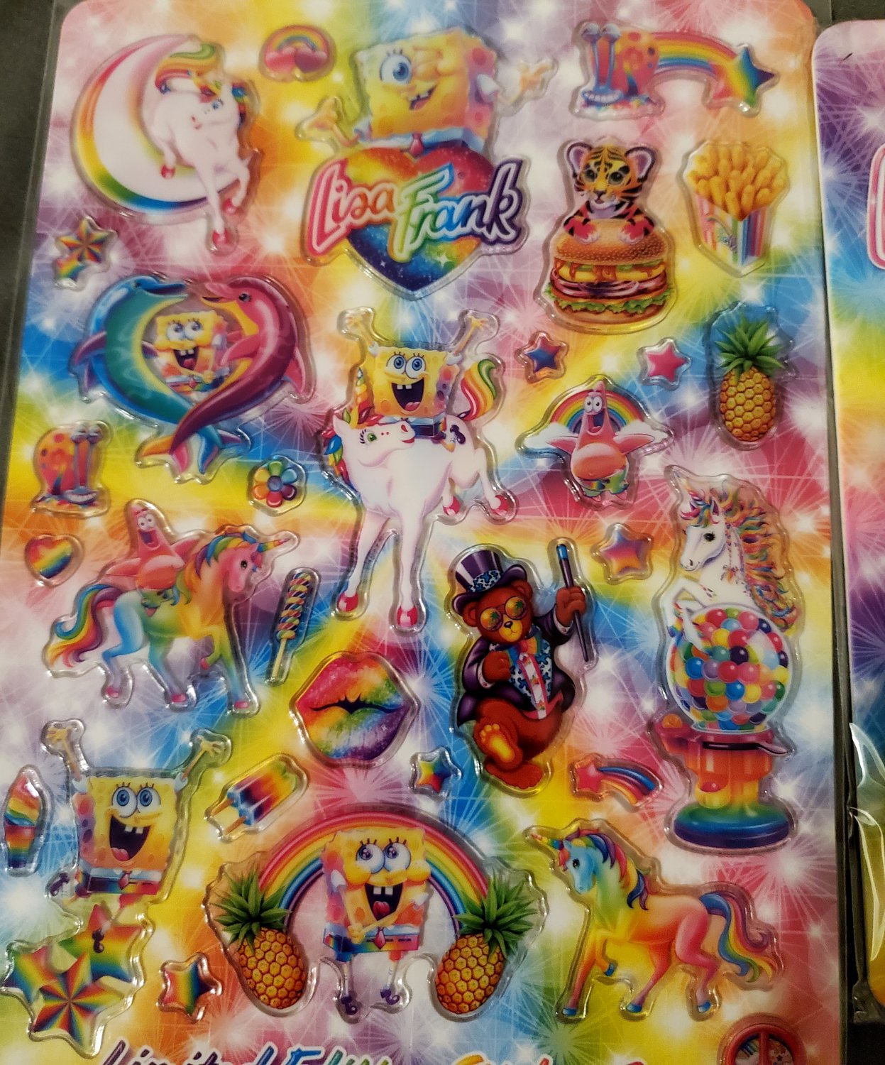 Lisa Frank Spongebob