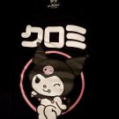 Kuromi baby t shirt Sanrio black anime Manga size LG short tee