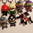 Marvel zombie villains keychains set of 7 3d figural mini figures