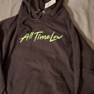 All time low hoodie monsters band sweatshirt emo punk sz small