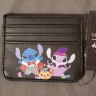 Disney Stitch wallet mini Cardholder halloween with Angel and candy nwt