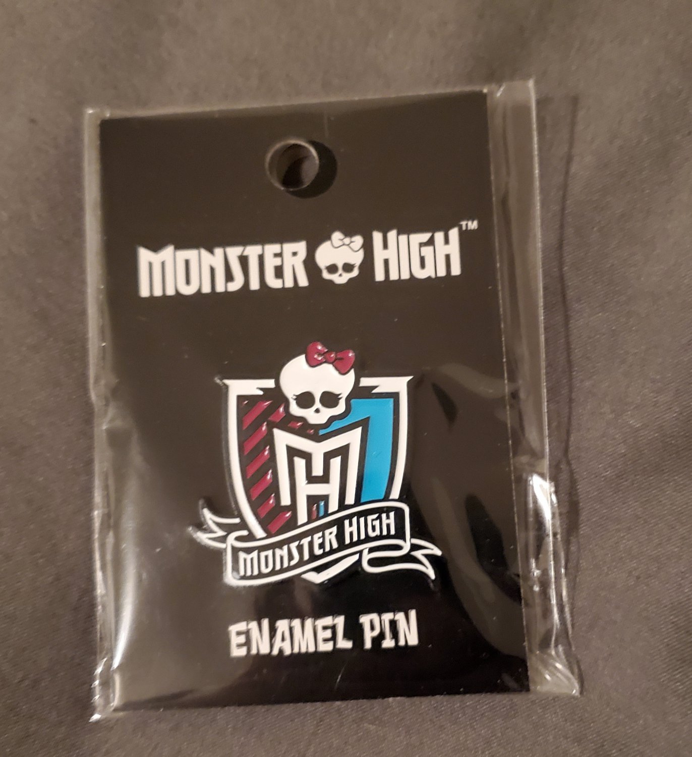 Rare Monster High enamel pin logo lapel