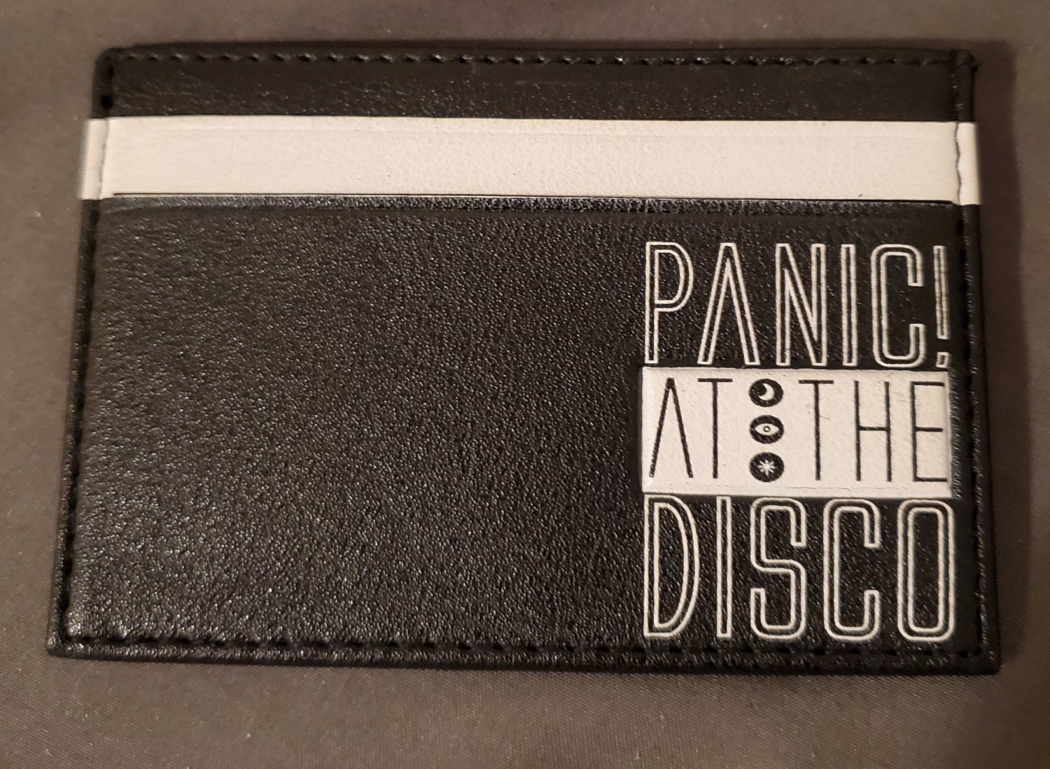 Panic at the disco cardholder wallet ID window