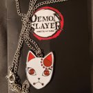Demon slayer tanjiro mask necklace anime manga