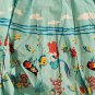Super rare Disney Princess ariel little mermaid dress retro style rockabilly sz l