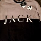 Htf Jack skellington sweatshirt nightmare before christmas sz m gray black