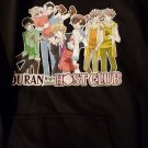 Ouran host club hoodie anime black sz m