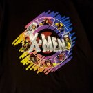 Marvel x-men cartoon t shirt black sz m wolverine cyclops 90s comics tee
