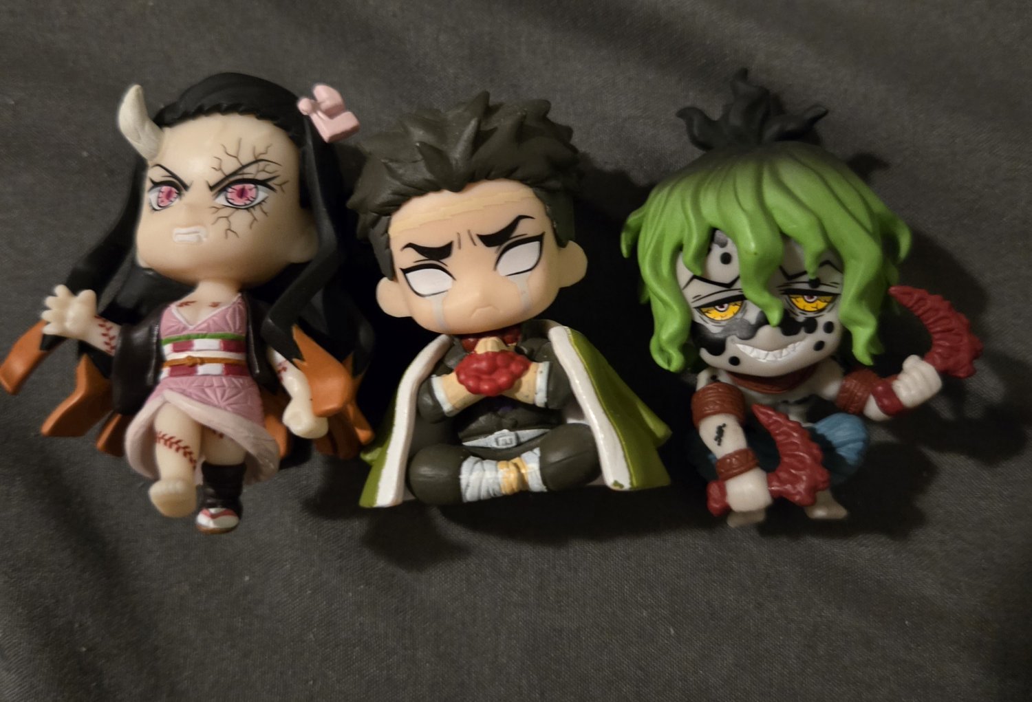 DEMON SLAYER adverge motion 5 gyutaro Gyomei & Nezuko figure BANDAI