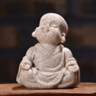 Creative Home Decoration Ornaments Customization of Sculpture Small Maitreya Sandstone Resin Crafts
