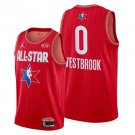 Mens Rockets #0 Russell Westbrook Jersey All-Star