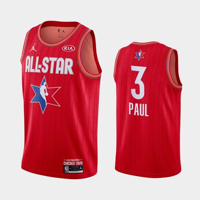 Mens Thunder #3 Chris Paul Jersey 2020 All-Star
