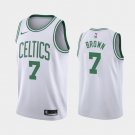 Boston Celtics #7 Jaylen Brown Jersey White