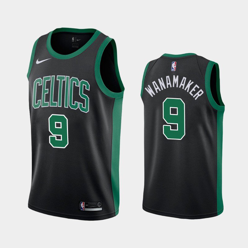 Boston Celtics #9 Brad Wanamaker Jersey Black