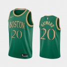 Boston Celtics #20 Gordon Hayward City Jersey Green