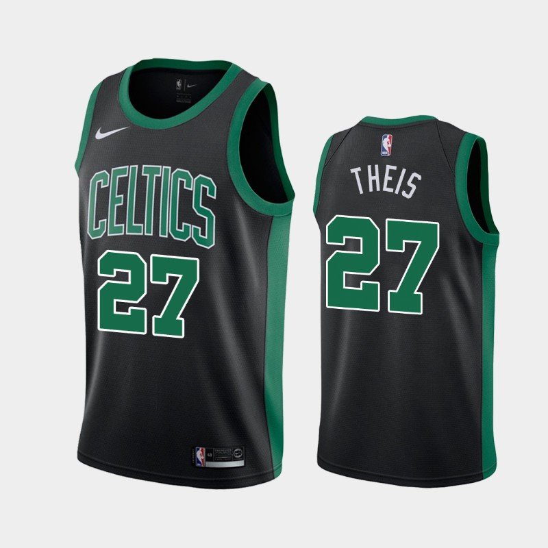 Boston Celtics #27 Daniel Theis Jersey Black