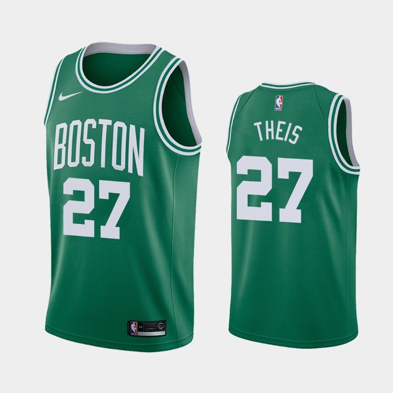 Boston Celtics #27 Daniel Theis Jersey Green