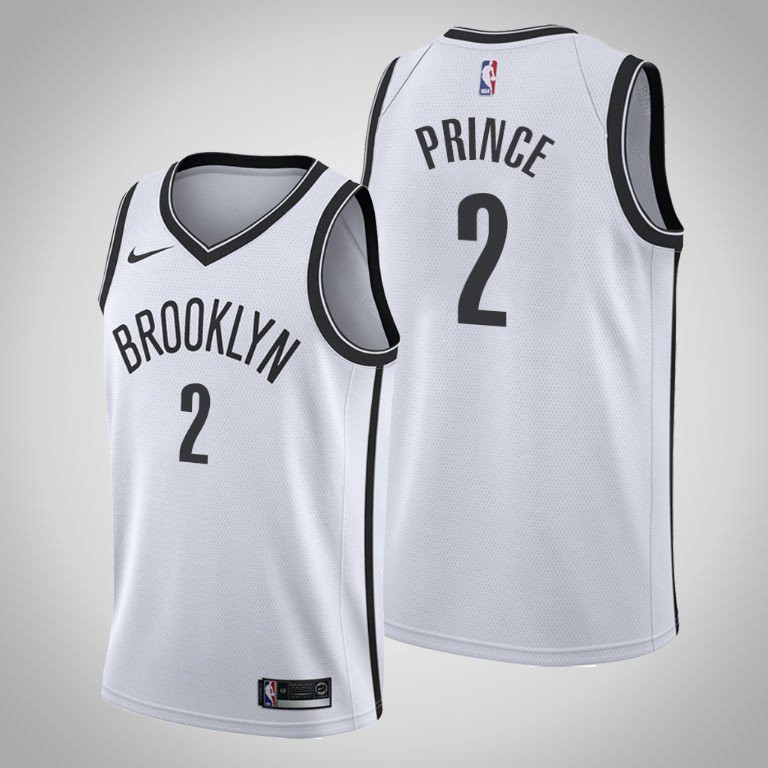 Brooklyn Nets #2 Taurean Prince Swingman Jersey White