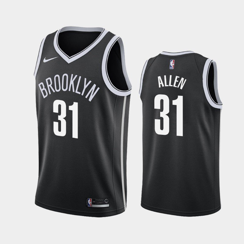 Brooklyn Nets #31 Jarrett Allen Swingman Jersey Black