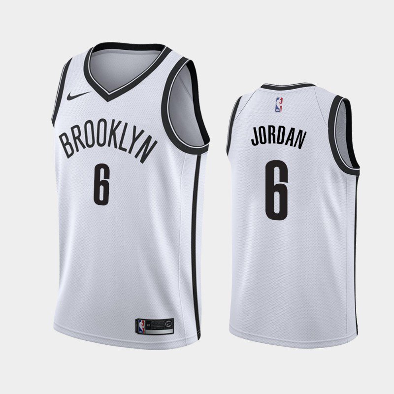 Brooklyn Nets DeAndre Jordan Jersey white