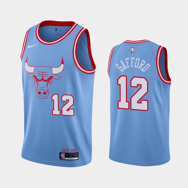 Men's Chicago Bulls #12 Daniel Gafford City Jersey
