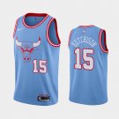 Men's Chicago Bulls #15 Chandler Hutchison City Jersey