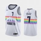 Mens Denver Nuggets #7 Trey Lyles Jersey white
