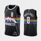 Mens Denver Nuggets #8 Jarred Vanderbilt City Jersey
