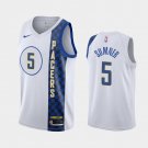 Mens Indiana Pacers #5 Edmond Sumner City Jersey