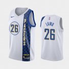Mens Indiana Pacers #26 Jeremy Lamb City Jersey