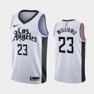 Los Angeles Clippers #23 Lou Williams White City Jersey