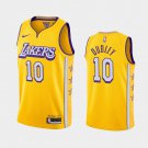 Men's Los Angeles Lakers #10 Jared Dudley City Jersey