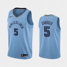 Mens Memphis Grizzlies #5 Bruno Caboclo Jersey
