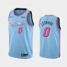 Men's Miami Heat #0 Meyers Leonard City ViceWave Jersey