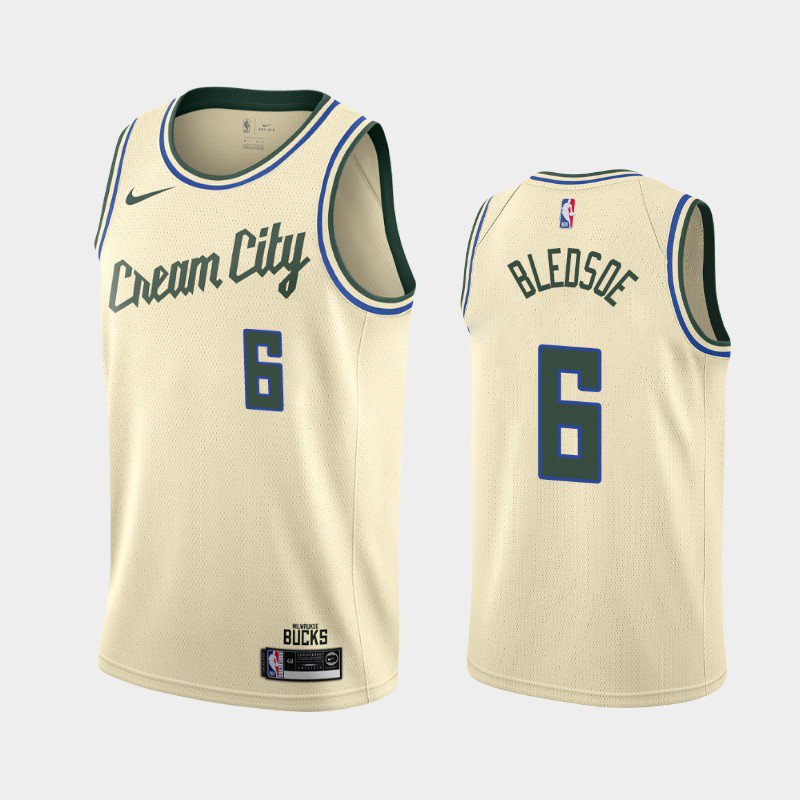 Milwaukee Bucks #6 Eric Bledsoe City Jersey