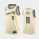 Milwaukee Bucks #11 Brook Lopez City Jersey