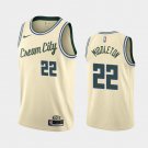 Milwaukee Bucks #22 Khris Middleton City Jersey