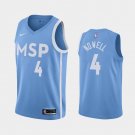 Mens Minnesota Timberwolves #4 Jaylen Nowell City Jersey