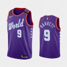New York Knicks #9 RJ Barrett Purple 2020 Rising Star Game Jersey