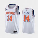 New York Knicks #14 Allonzo Trier Swingman Jersey White