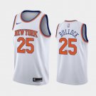 New York Knicks #25 Reggie Bullock Jersey white