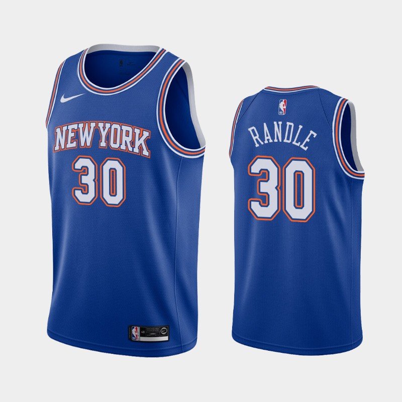 New York Knicks #30 Julius Randle Jersey Royal